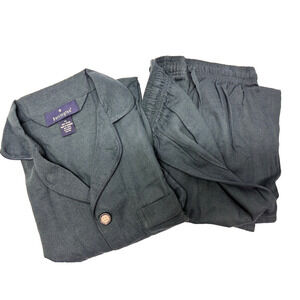 BARRINGTON Sears New Mens Medium Cotton Flannel 2pc Pajamas Set NOS